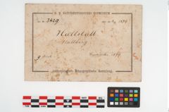 Etikett zu Feuerbock (NHMW-PRAE-003429)